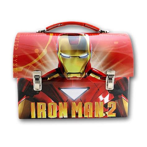 iron man lunch box metal|Amazon.com: Iron Man Lunch Box.